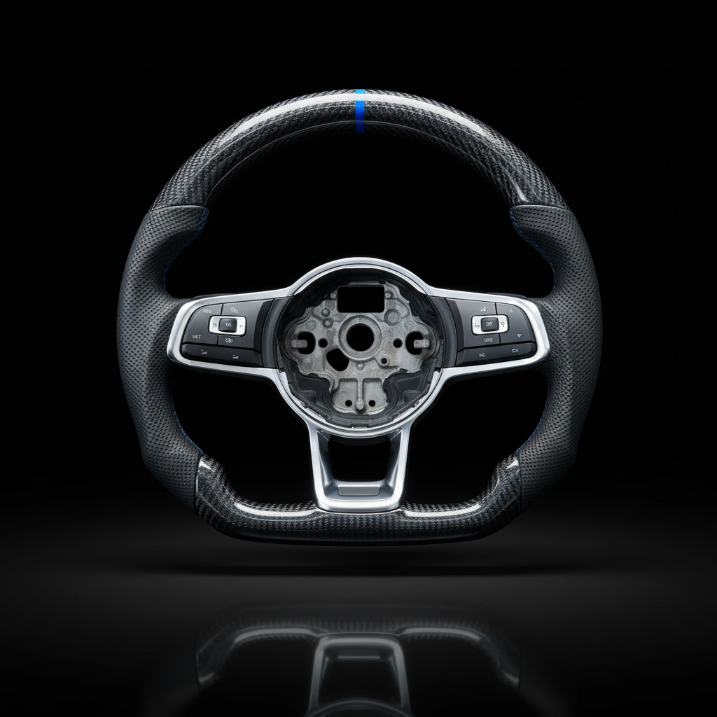 Volante VW fondo negro